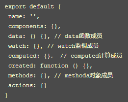 Vue实例的对象参数常用选项