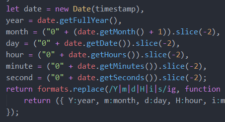 js格式化日期时间，或是时间戳-日期互相转换